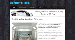 Desktop Screenshot of midvalleyautobody.com